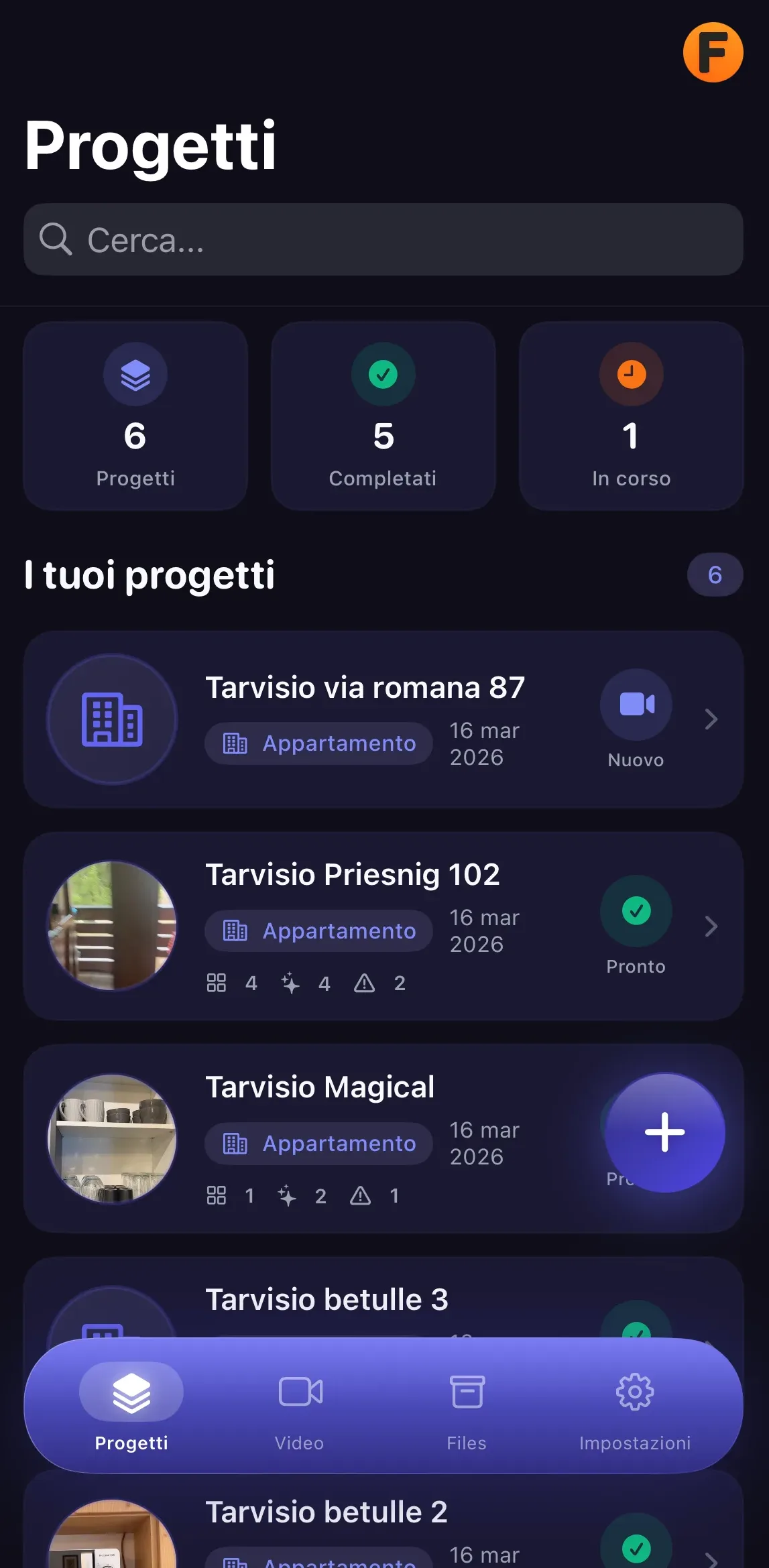 Space Context — Progetti